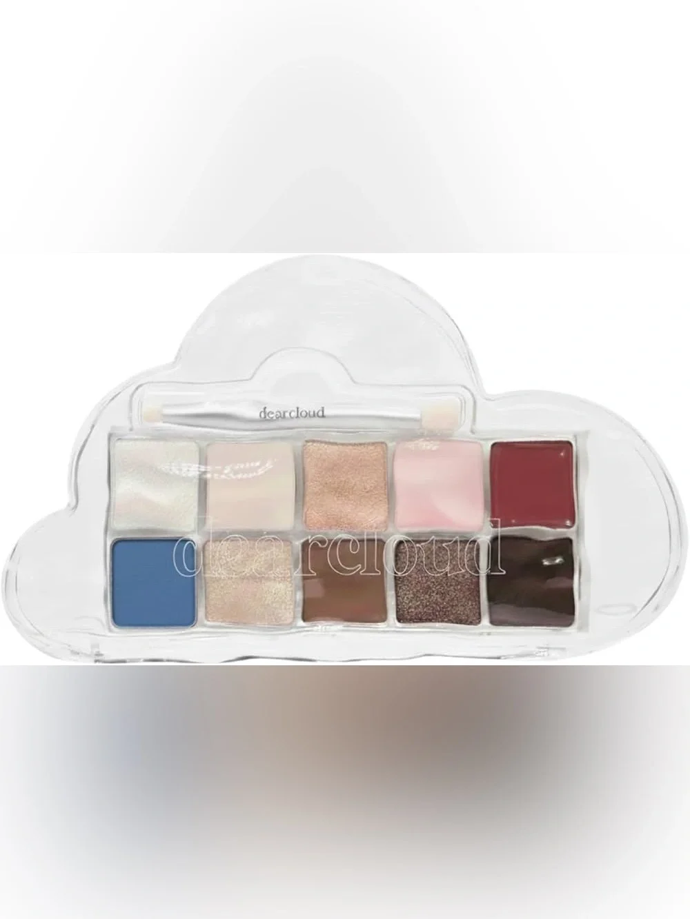 Miffy x dearcloud sky shadow Pink & Neutral Eyeshadow Palette with brush